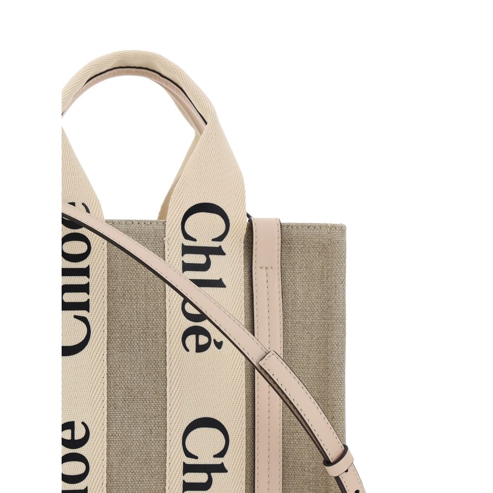 Chloé Brown Linen Handbag | Regal Royce