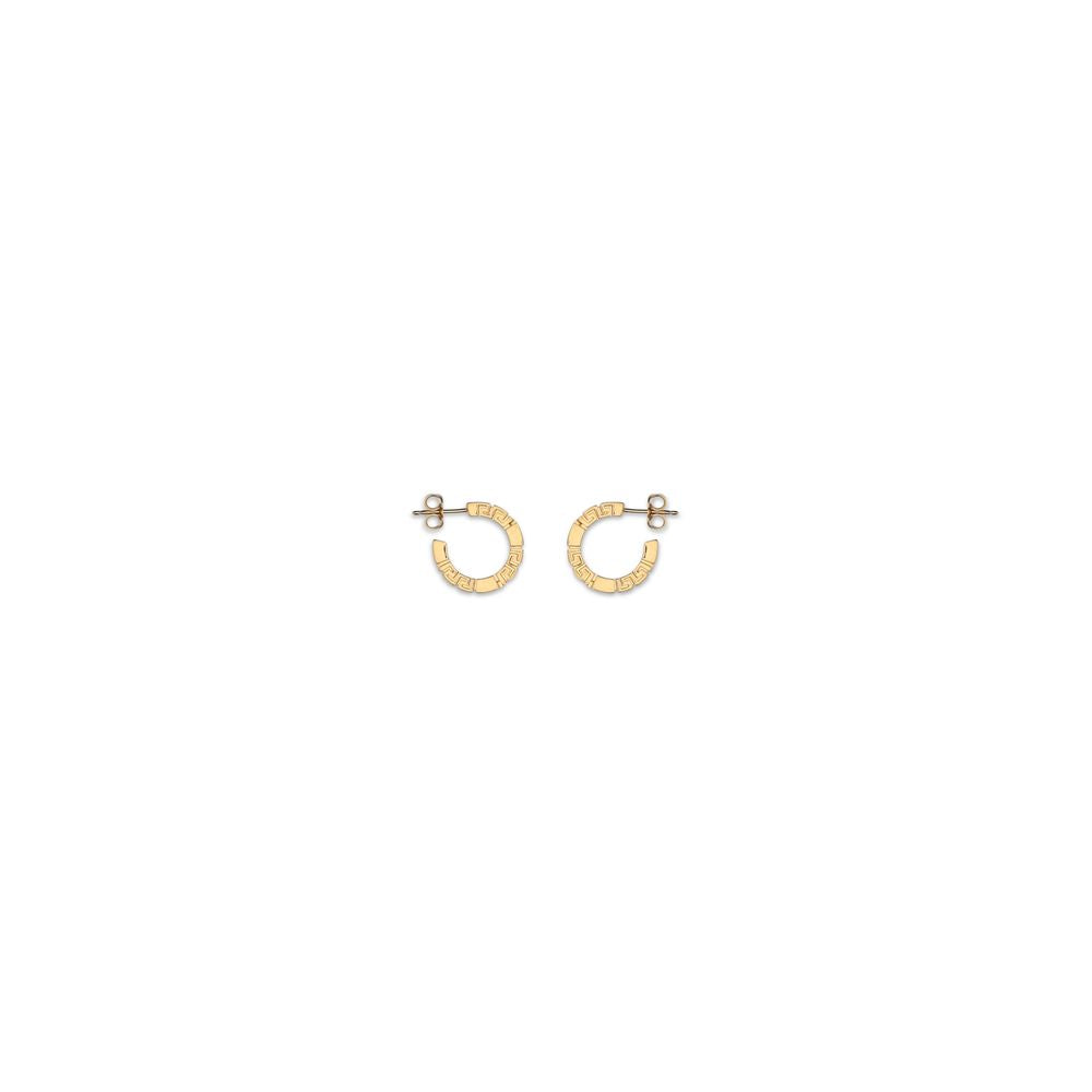 Versace Gold Brass Earrings | Regal Royce