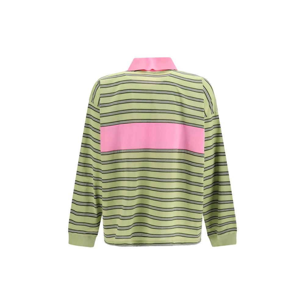 Versace Multicolor Cotton Polo Shirt | Regal Royce