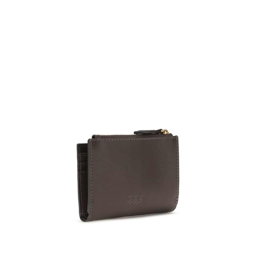 PINKO Brown Calf Leather Bos Taurus Wallet | Regal Royce