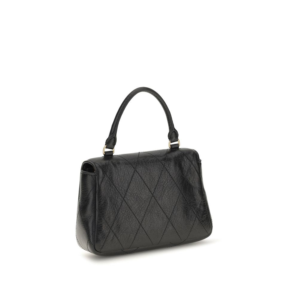 Tory Burch Black Calf Leather Bos Taurus Wallet | Regal Royce