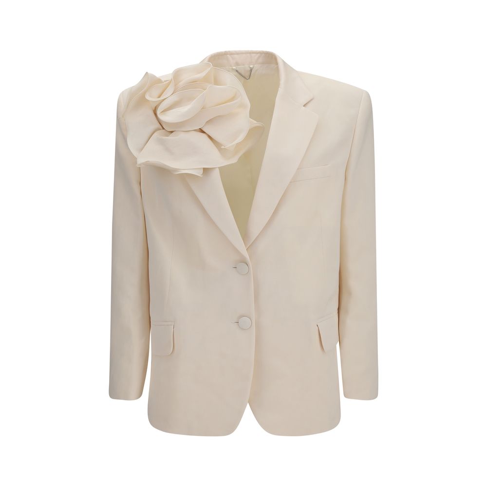 Magda Butrym Beige Cotton Blazer | Regal Royce