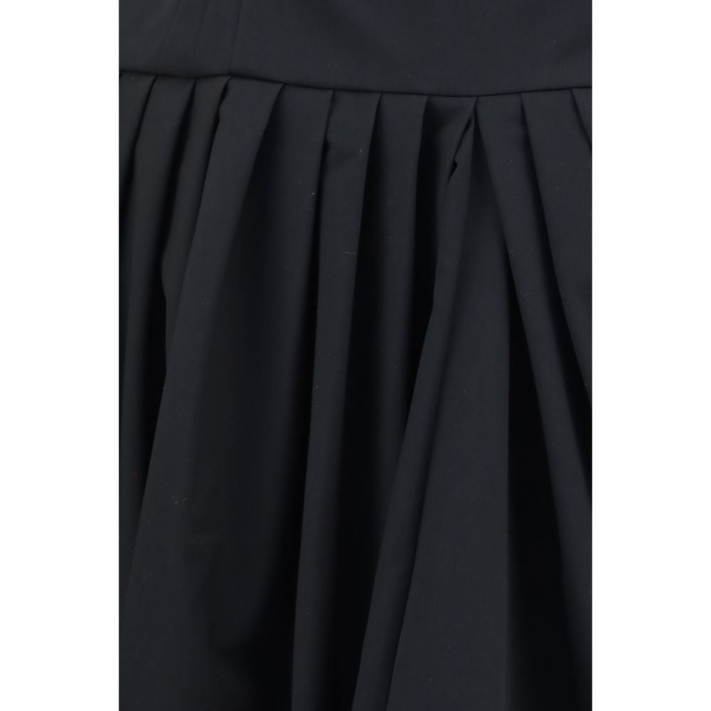 Magda Butrym Black Polyester Casual Dress | Regal Royce