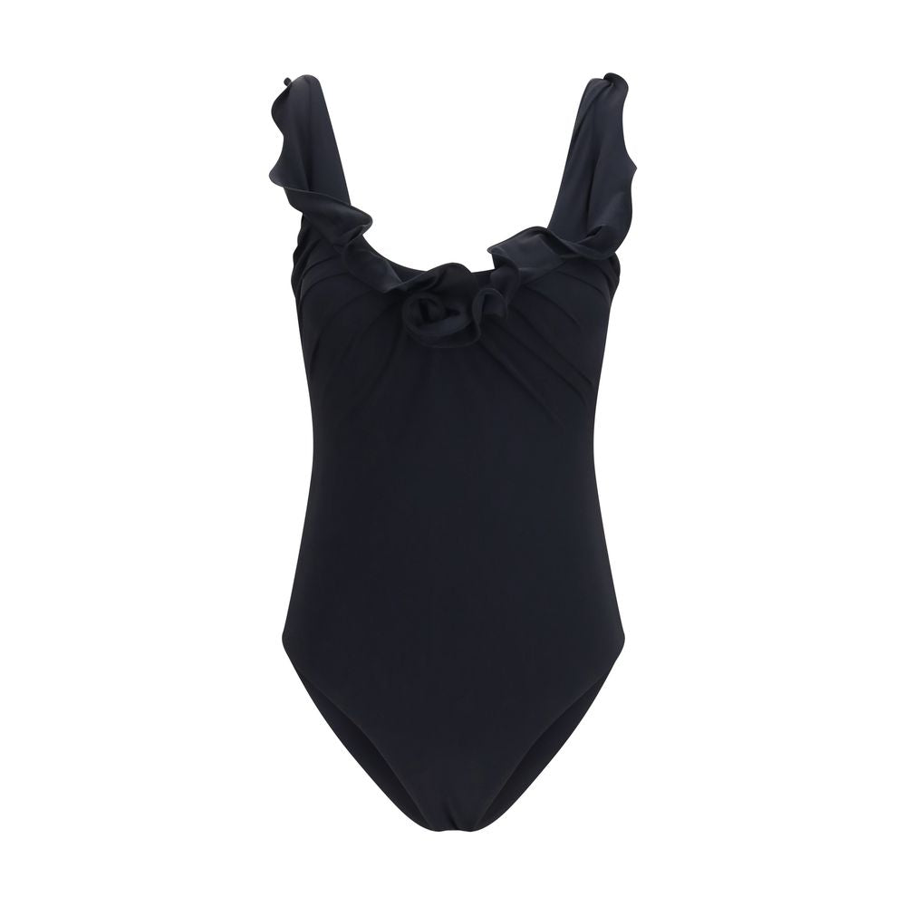 Magda Butrym Black Polyamide One-Piece Swimsuit | Regal Royce