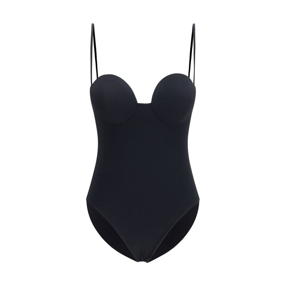 Magda Butrym Black Polyamide One-Piece Swimsuit | Regal Royce