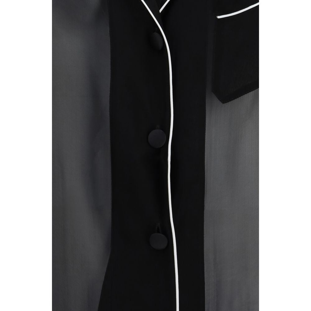 Dolce & Gabbana Black Silk Shirt | Regal Royce