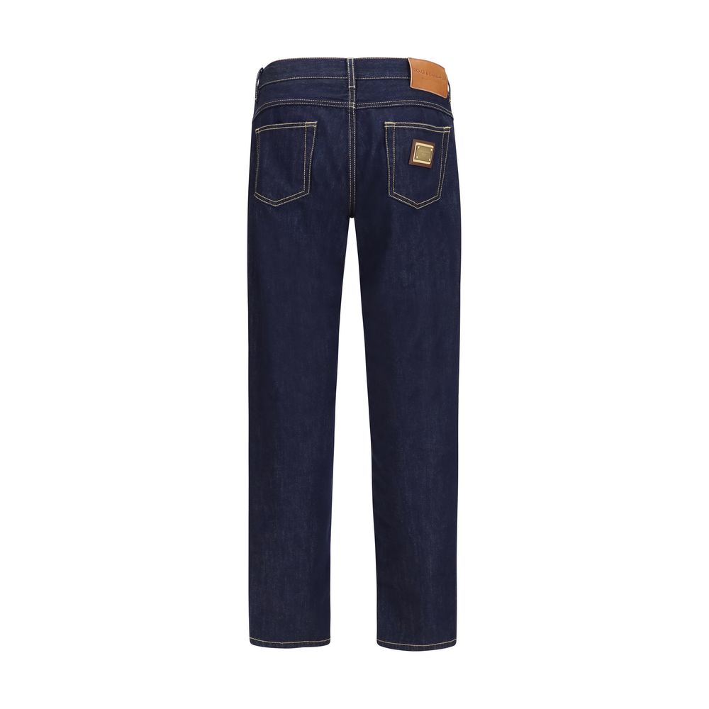 Dolce & Gabbana Blue Cotton Jeans Denim | Regal Royce
