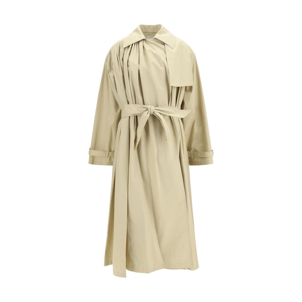 Calvin Klein Beige Cotton Coat | Regal Royce