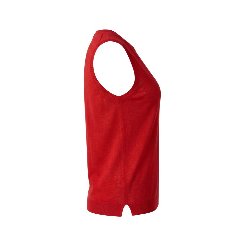Malo Red Linen Women Tank | Regal Royce