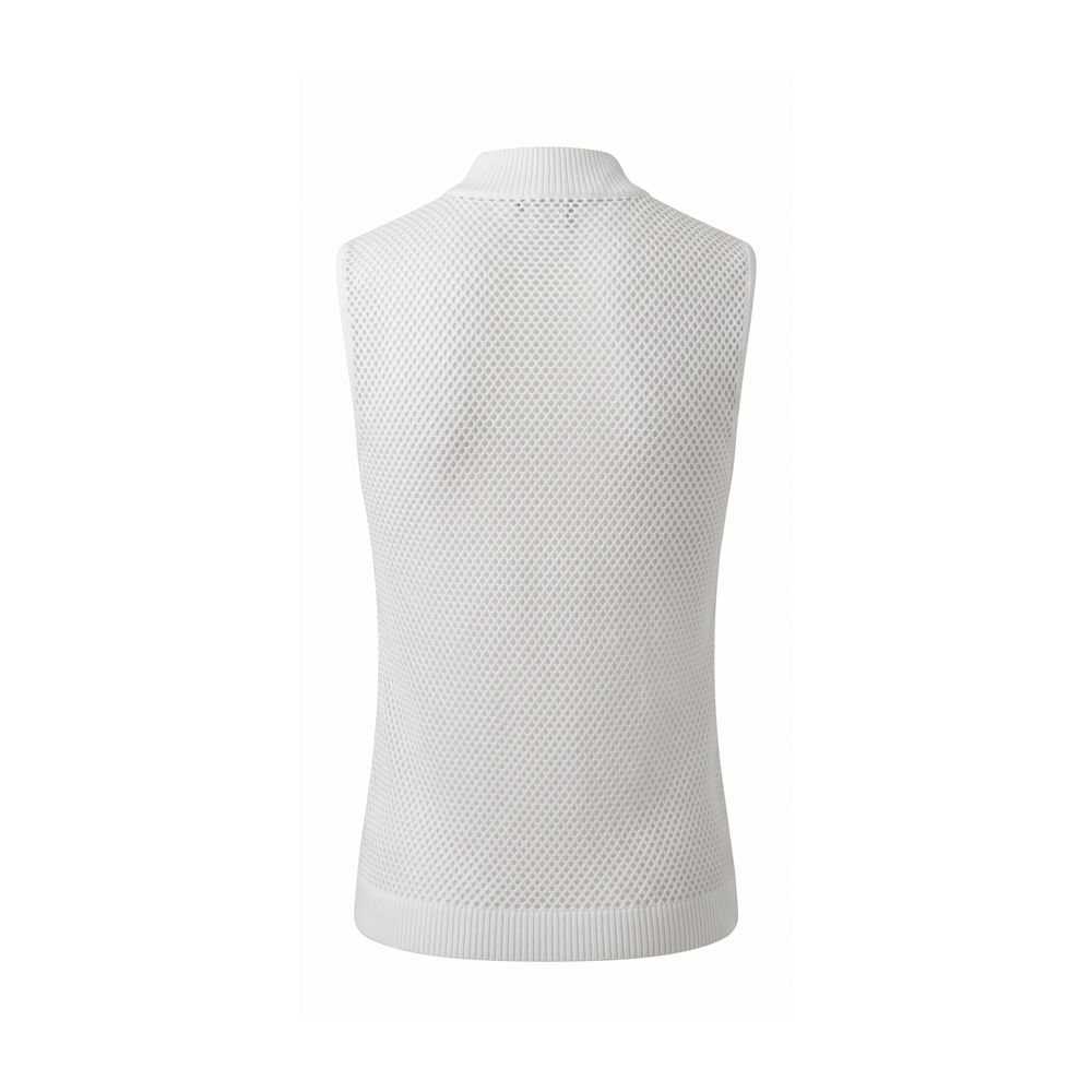Malo White Silk Women Sweater | Regal Royce