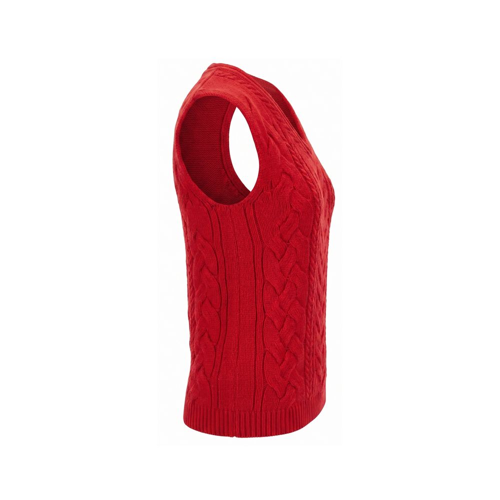 Malo Red Cotton Women Sweater | Regal Royce