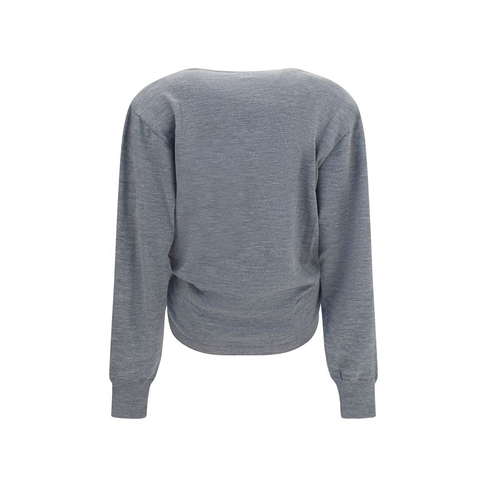 Magda Butrym Gray Wool Oves Aries Sportswear | Regal Royce