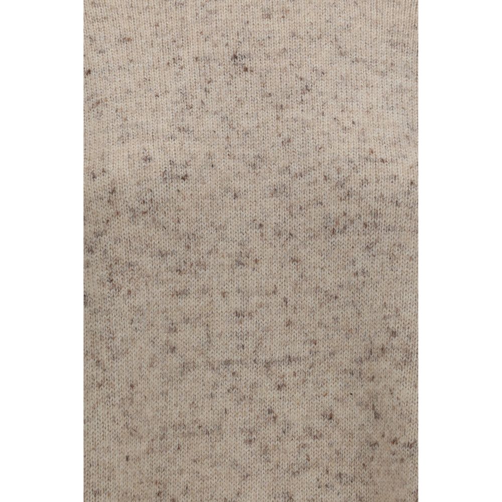 Fabiana Filippi Beige Wool Oves Aries Sweatshirt | Regal Royce