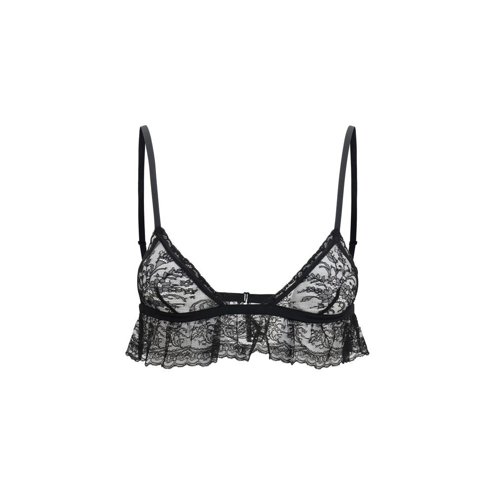 Dolce & Gabbana Black Cotton Bra | Regal Royce