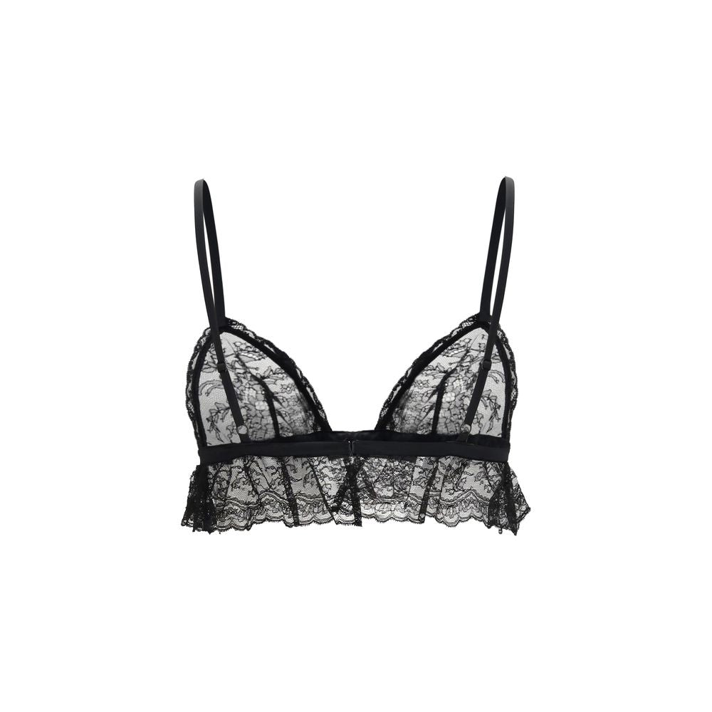 Dolce & Gabbana Black Cotton Bra | Regal Royce