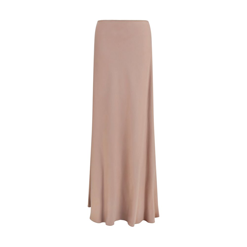 Fabiana Filippi Beige Lyocell Long Skirt | Regal Royce