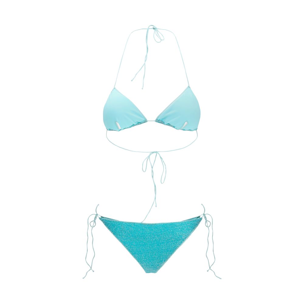Oséree Blue Elastane Bikini | Regal Royce