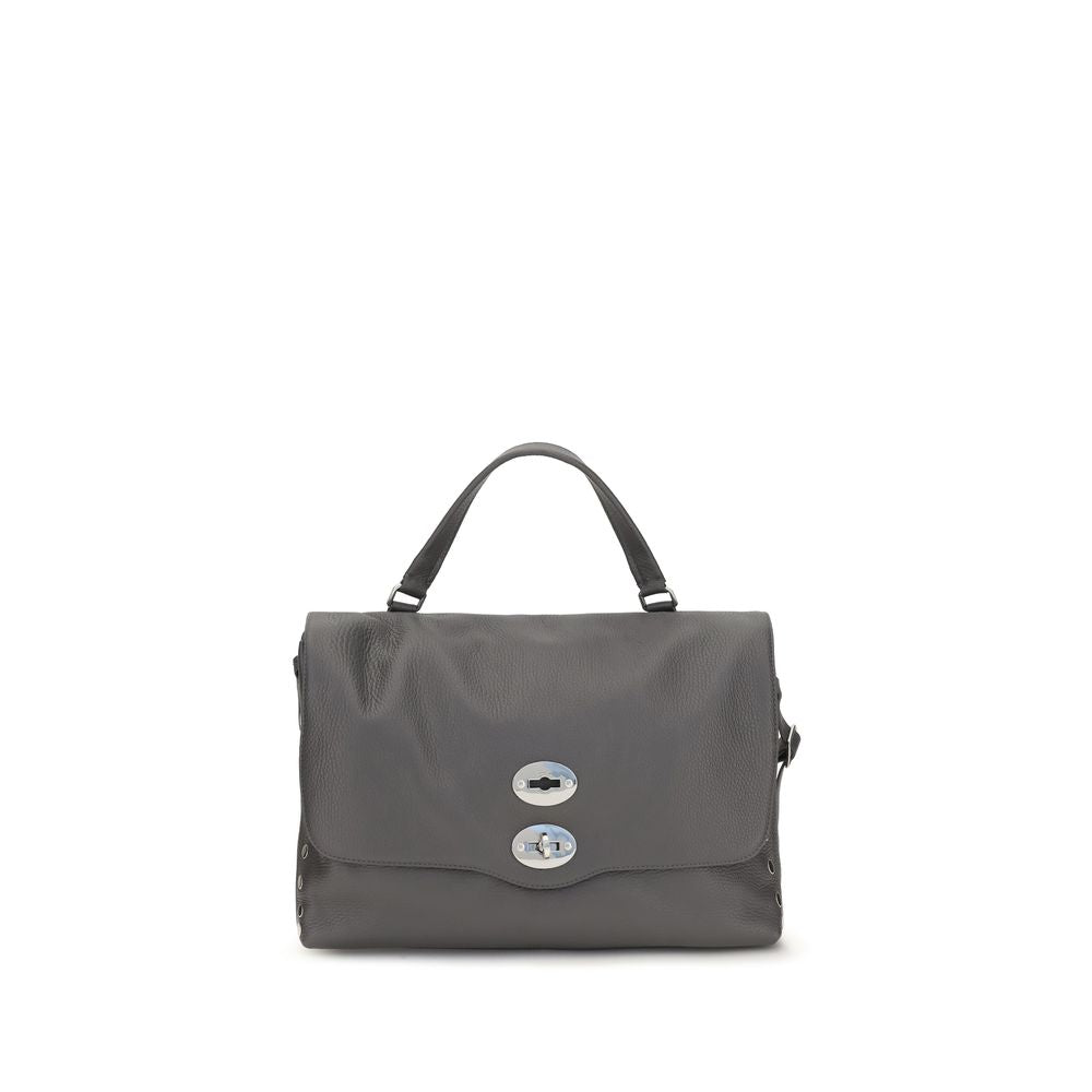Zanellato Gray Calf Leather Bos Taurus Handbag | Regal Royce