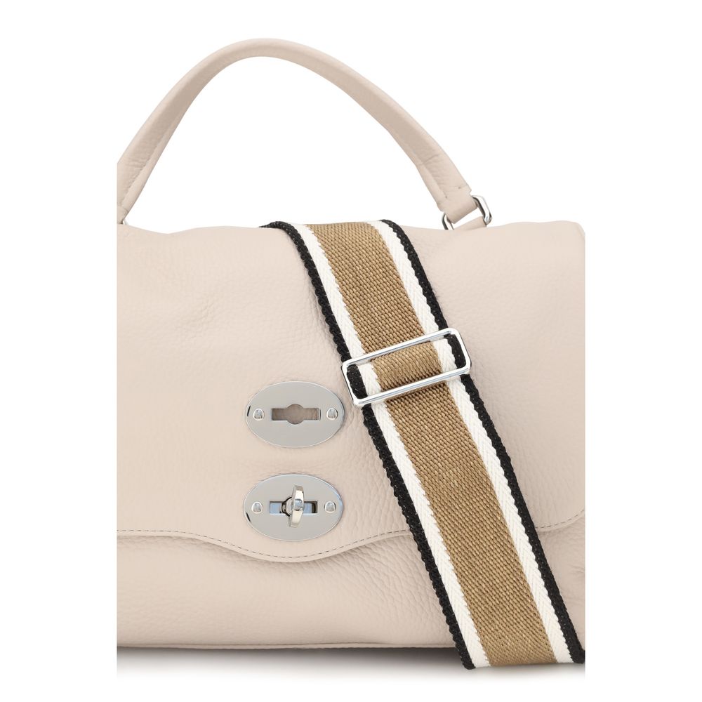 Zanellato Beige Calf Leather Bos Taurus Handbag | Regal Royce