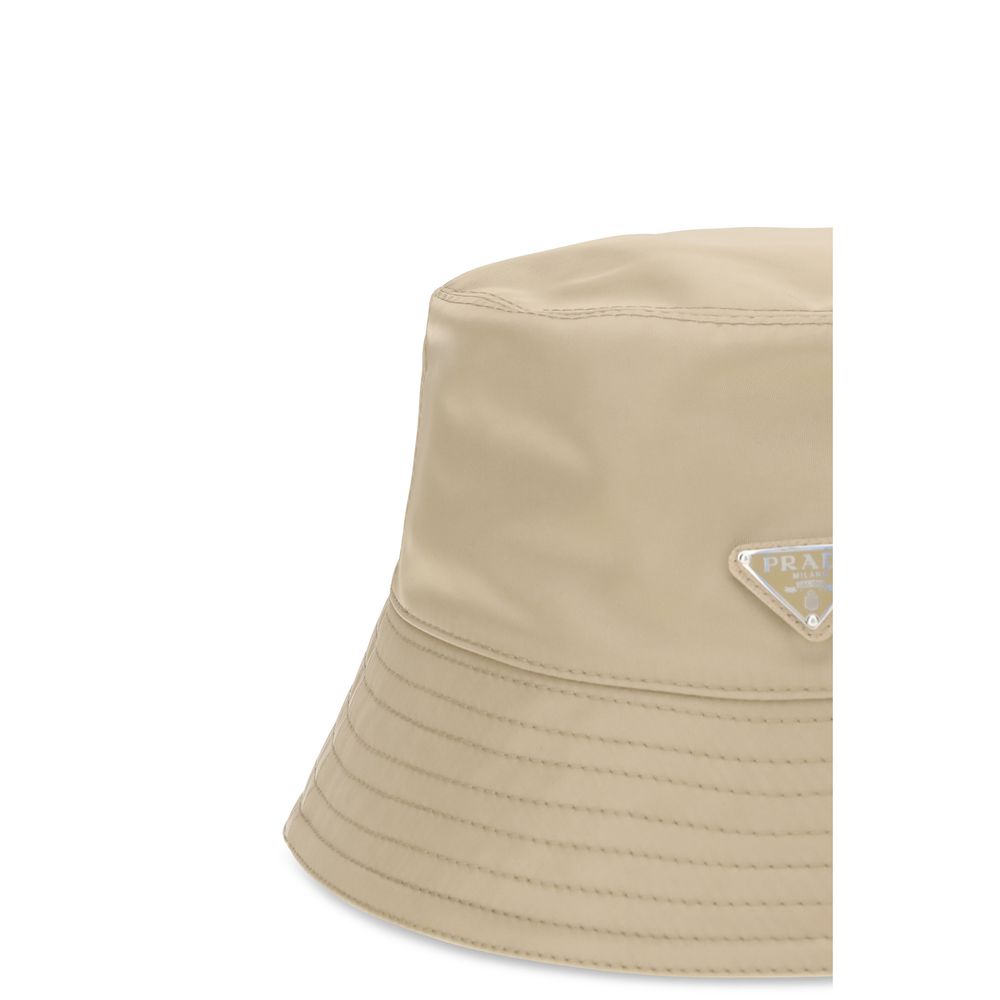 Prada Beige Polyamide Bucket Hat | Regal Royce