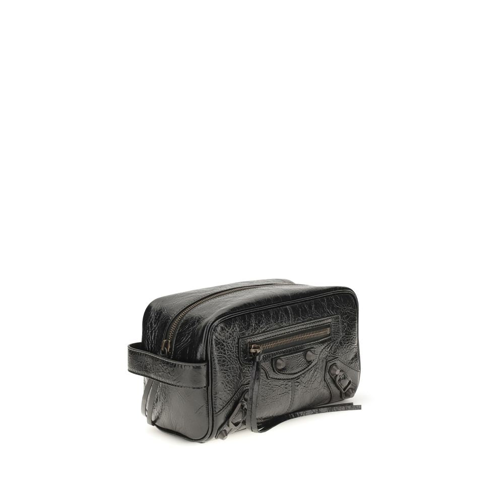 Balenciaga Black Lamb Ovis Aries Aries Wallet | Regal Royce