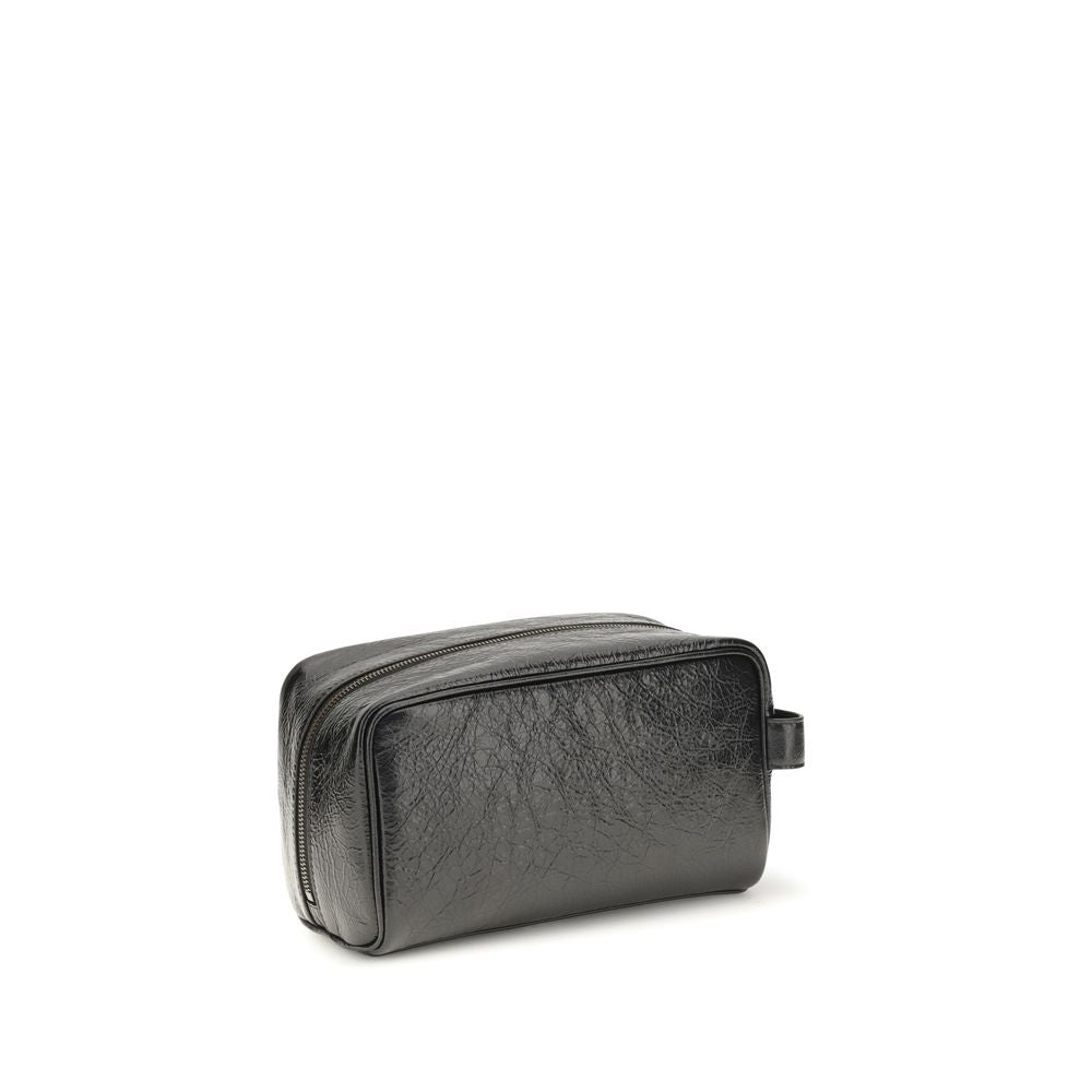 Balenciaga Black Lamb Ovis Aries Aries Wallet | Regal Royce