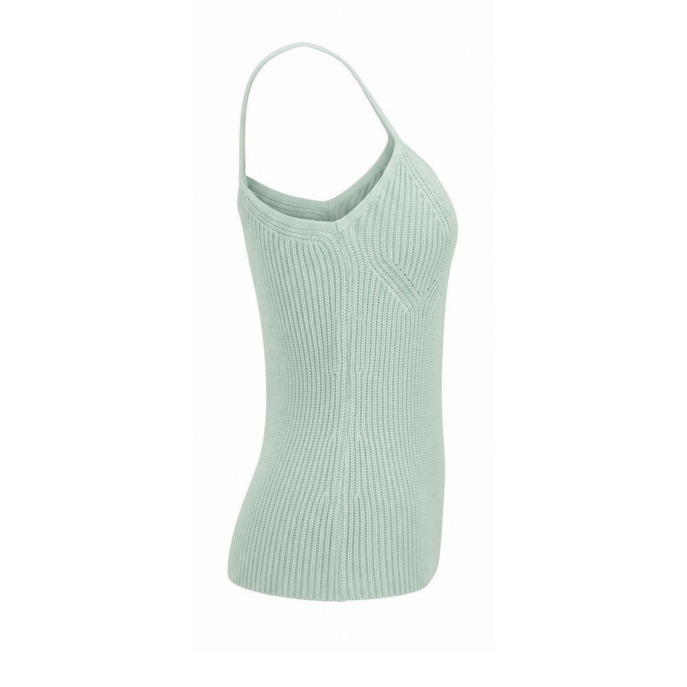 Malo Green Wool Women Tank | Regal Royce