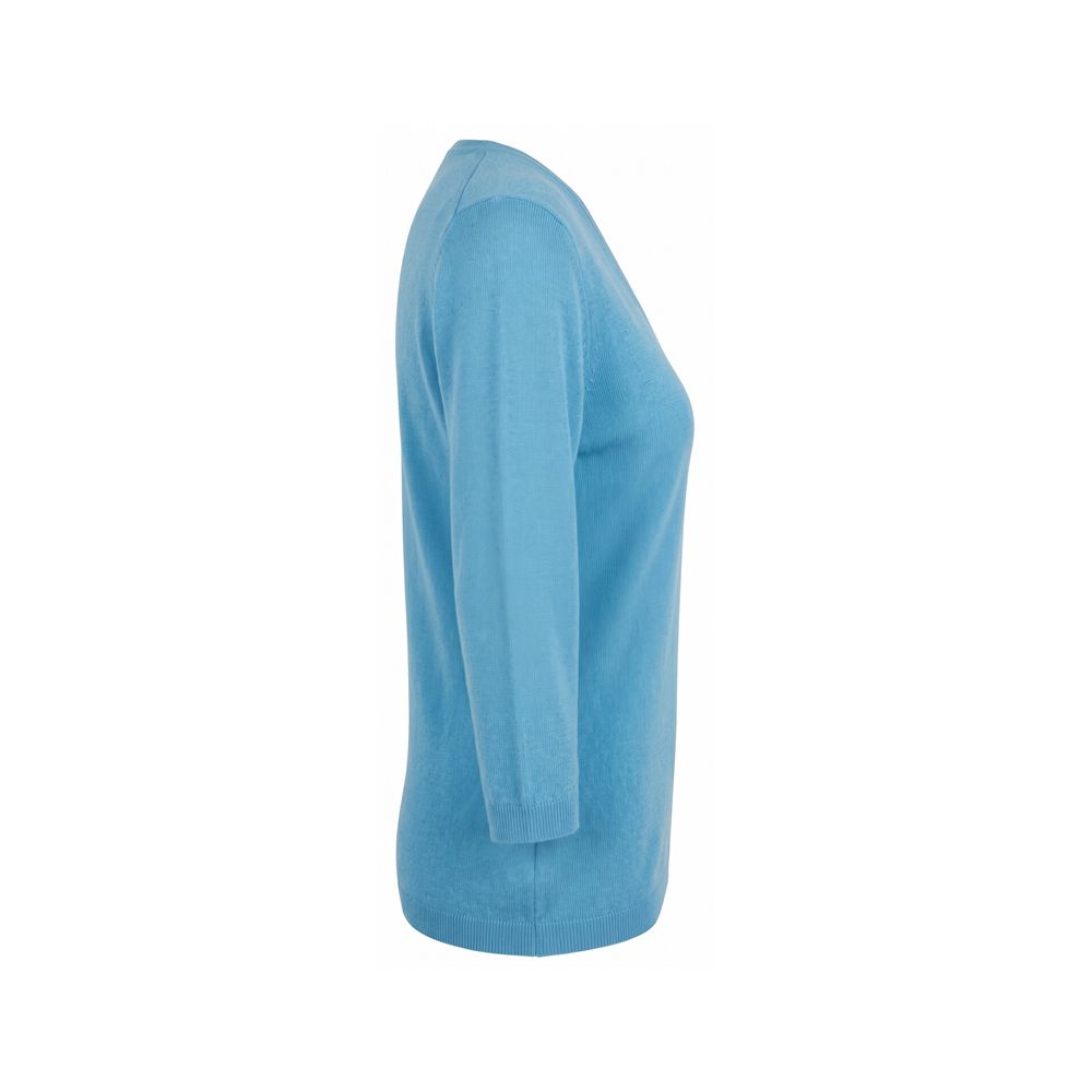 Malo Blue Silk Women Sweater | Regal Royce