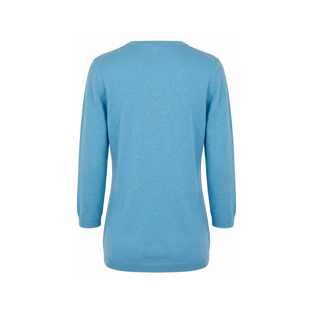 Malo Blue Silk Women Sweater | Regal Royce