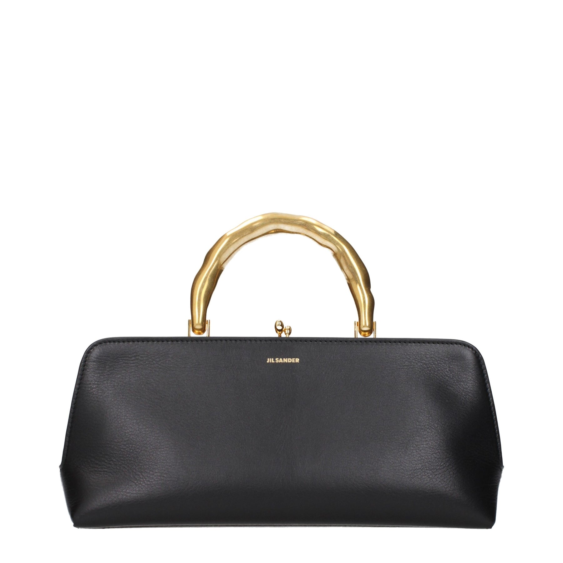 Jil Sander Black Leather Handbag | Regal Royce
