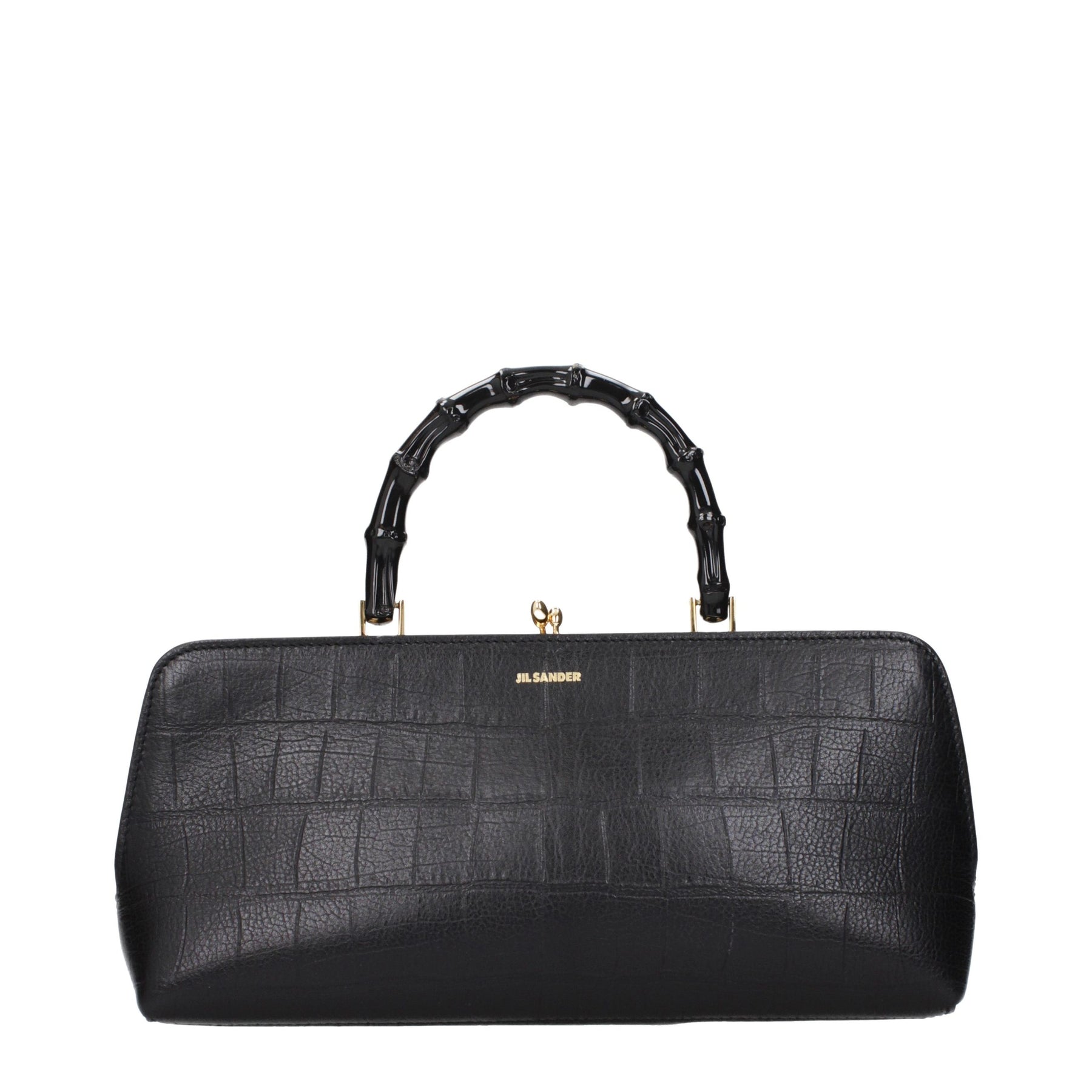 Jil Sander Black Leather Handbag | Regal Royce