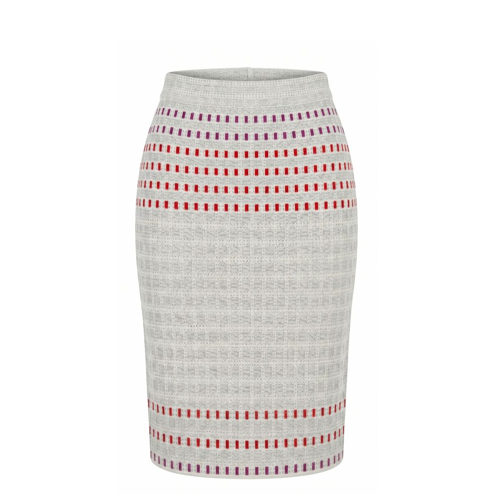 Malo Grey Silk Women Skirt | Regal Royce
