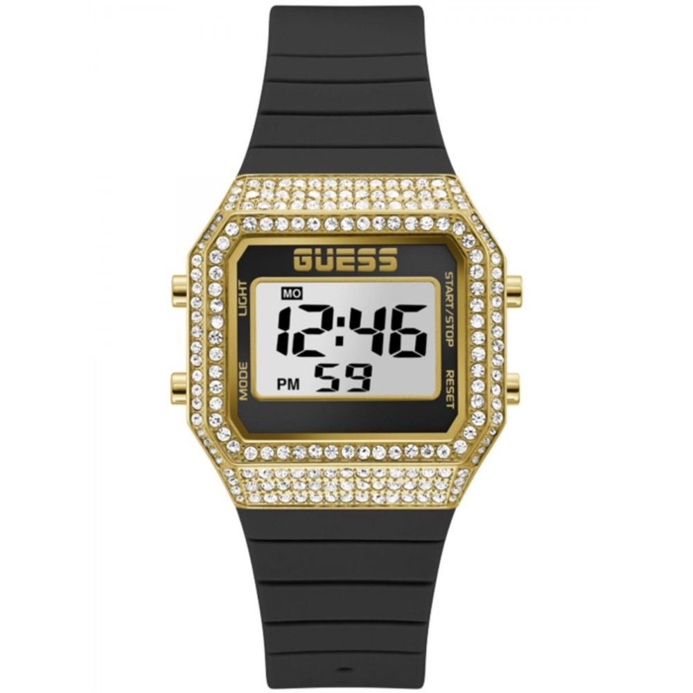 Guess Black Synthetic Digital Watch | Regal Royce