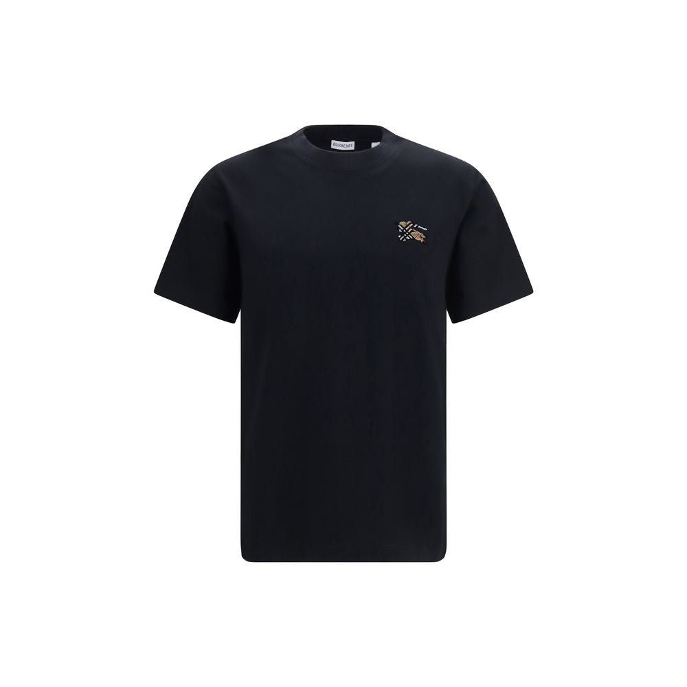 Burberry Black Cotton T-Shirt | Regal Royce