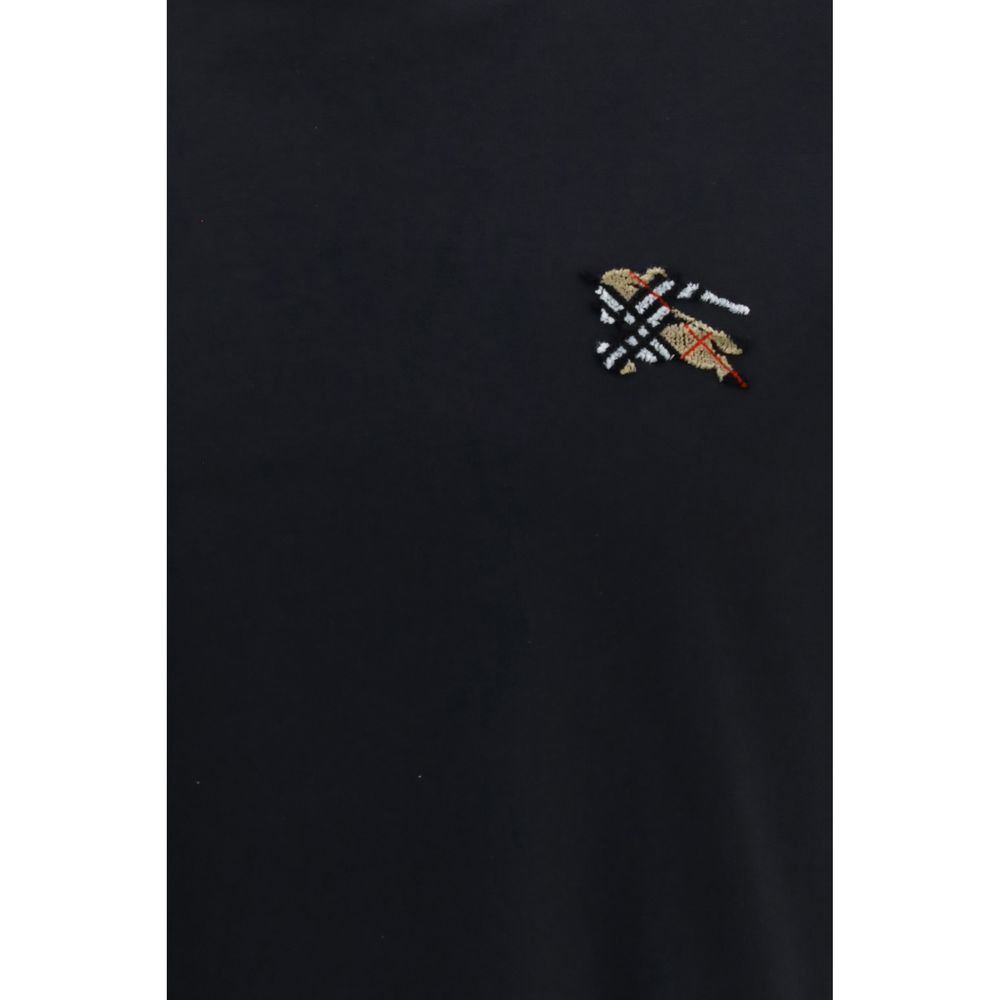 Burberry Black Cotton T-Shirt | Regal Royce