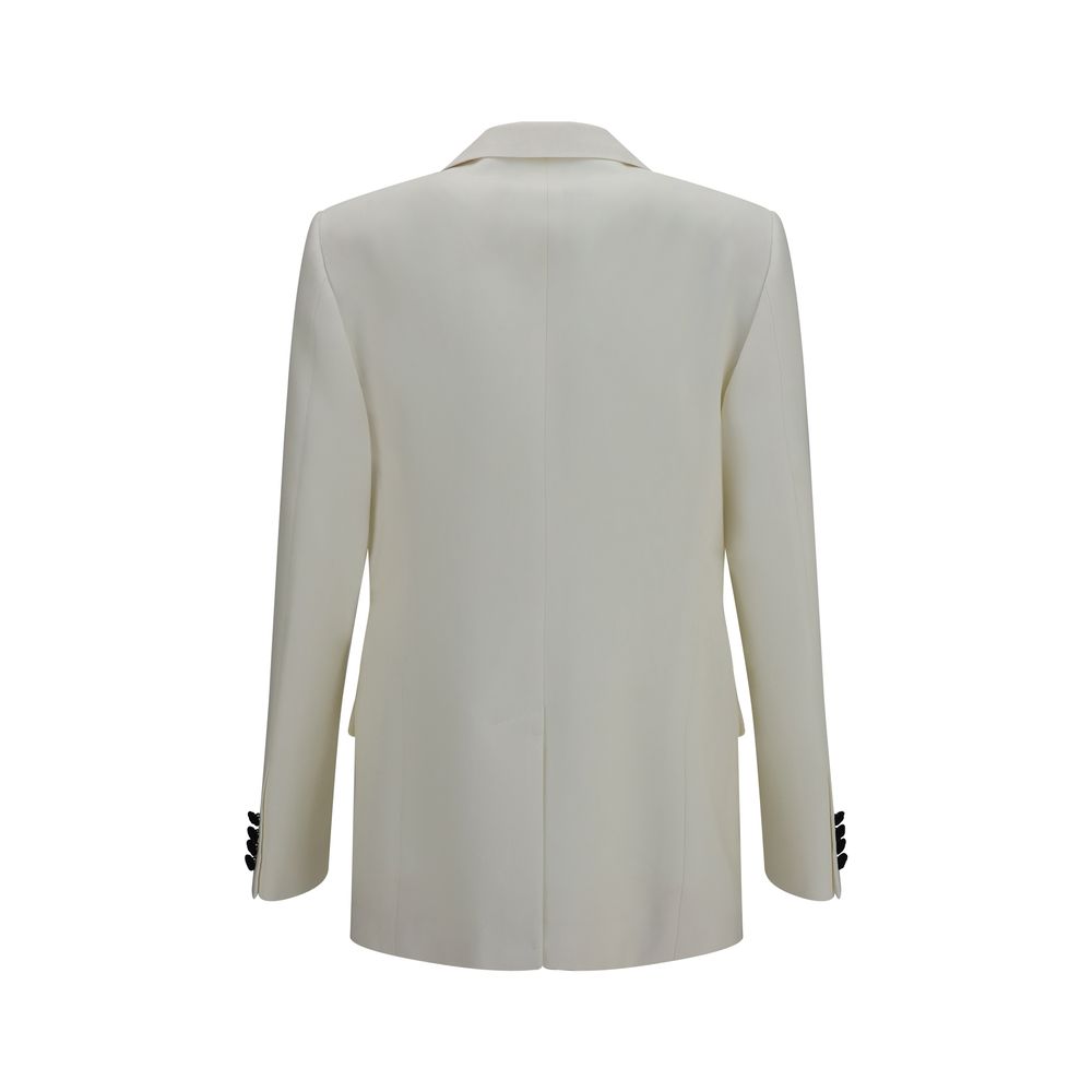 Valentino Garavani White Wool Oves Aries Blazer | Regal Royce