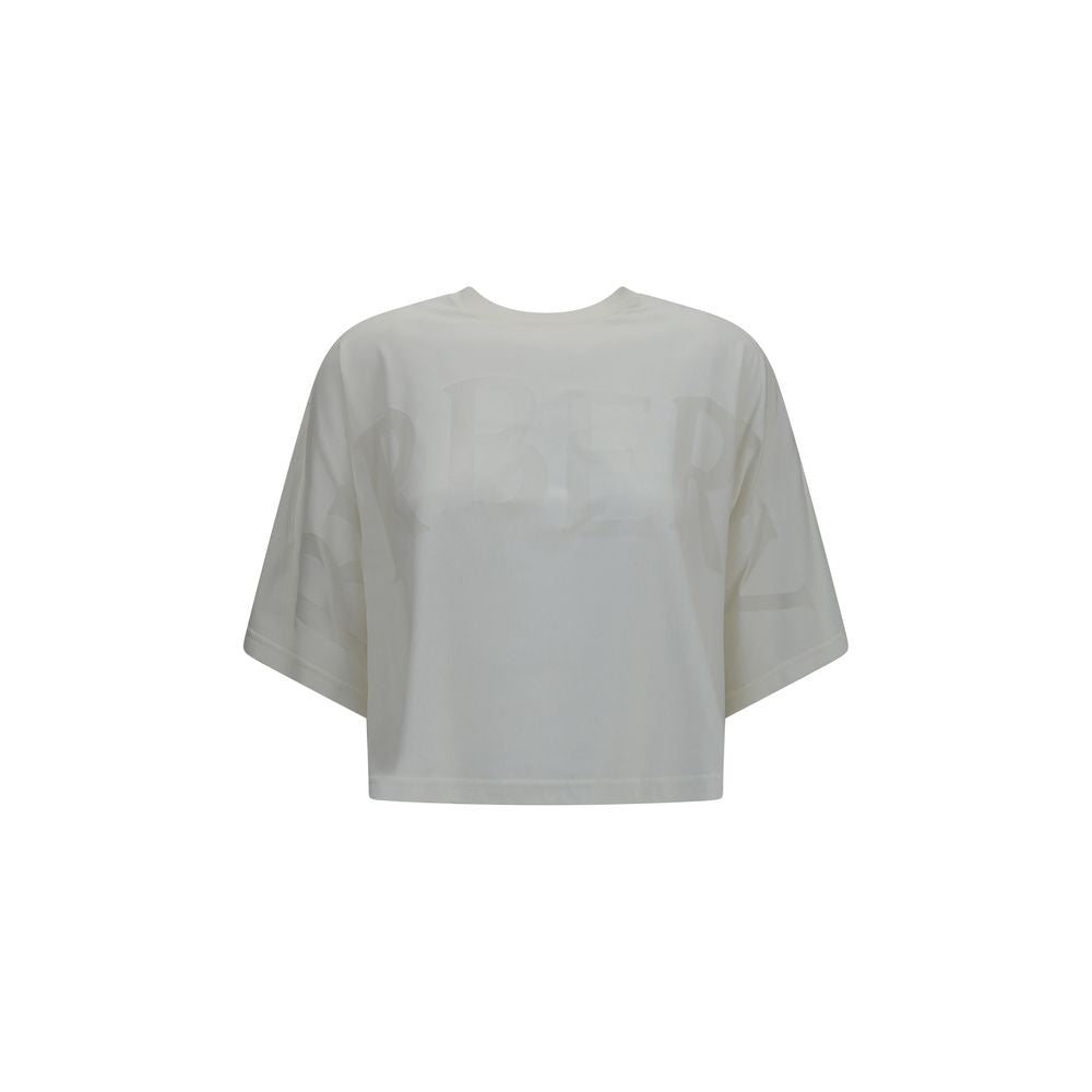 Burberry White Cotton T-Shirt | Regal Royce