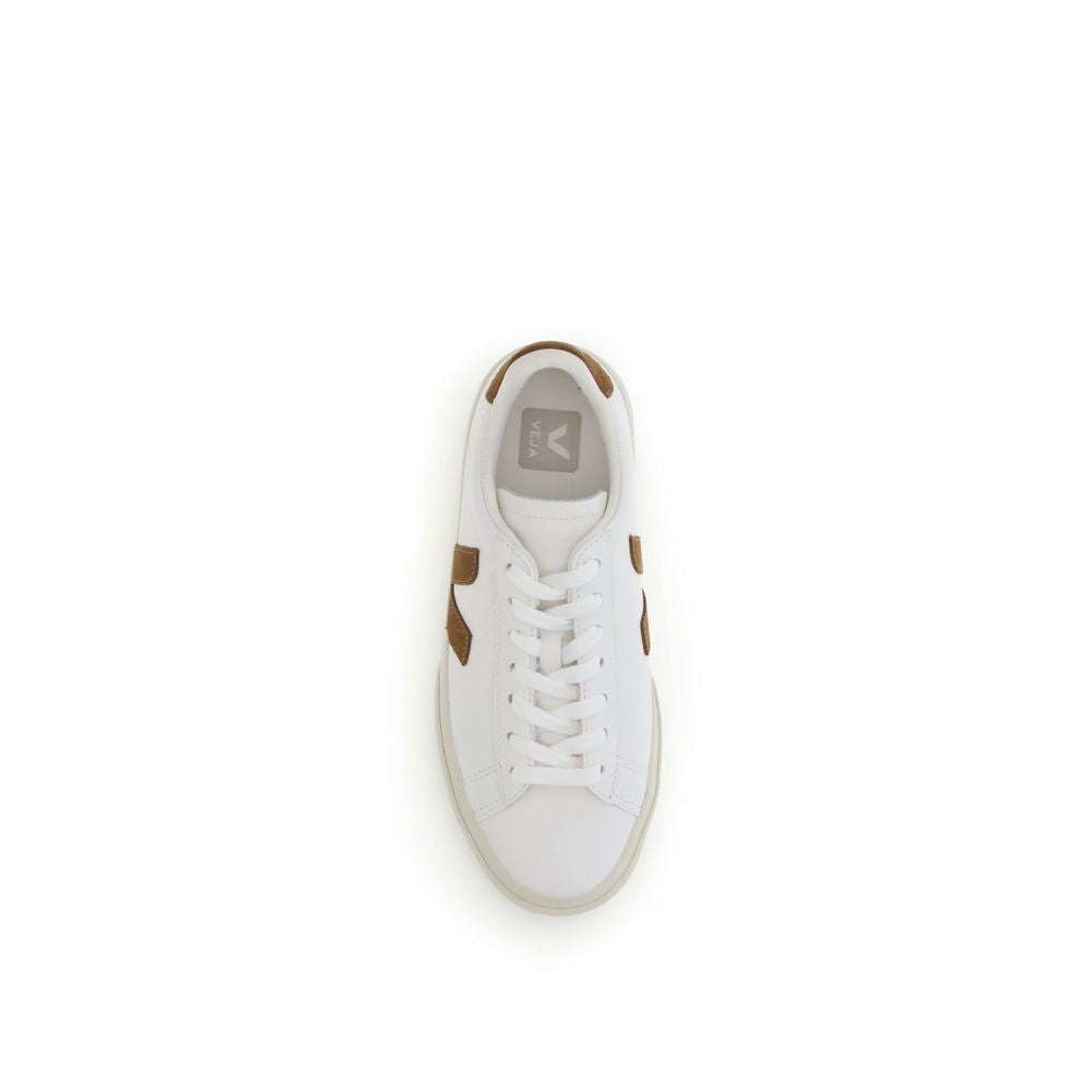 Veja White Leather Sneakers | Regal Royce