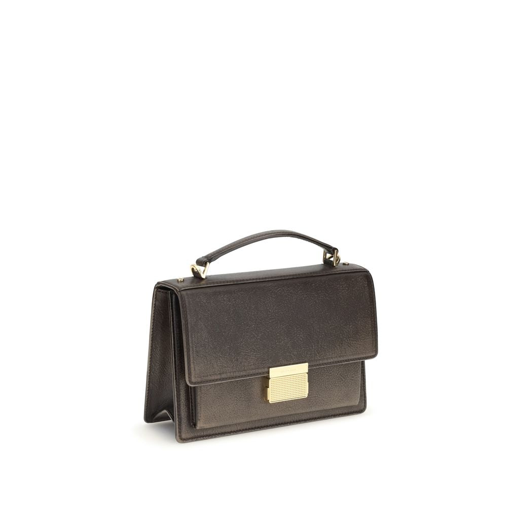 Golden Goose Brown Calf Leather Bos Taurus Handbag | Regal Royce