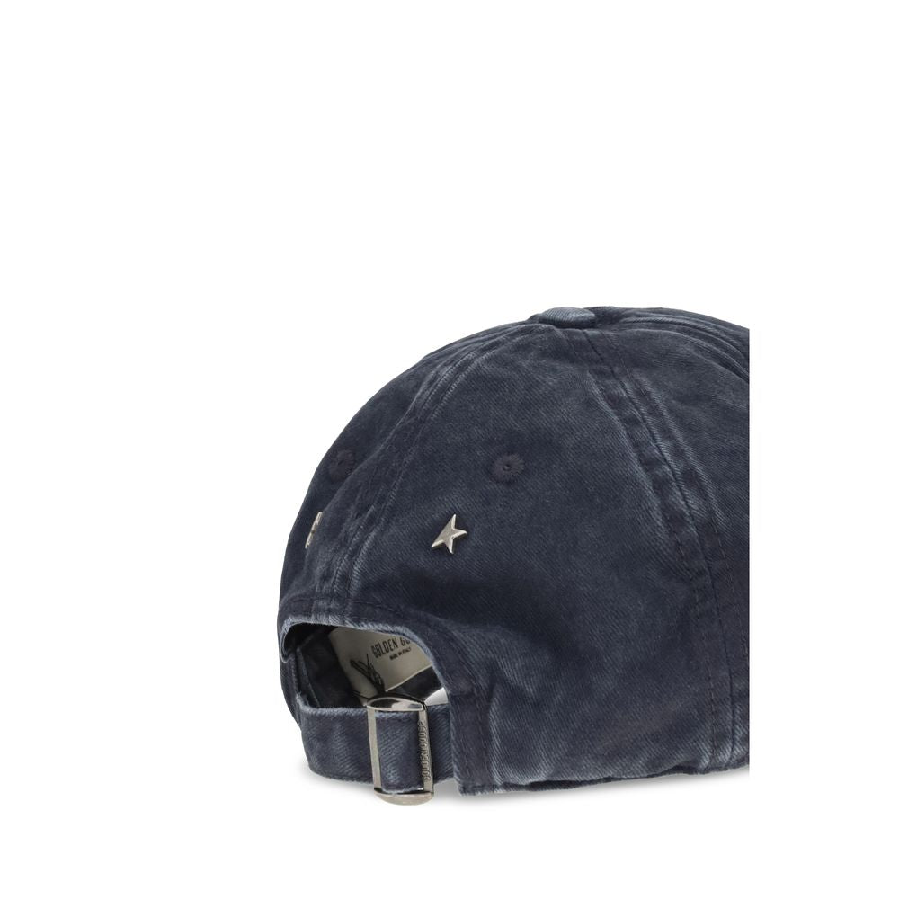 Golden Goose Blue Cotton Cap (Baseball Hat) | Regal Royce