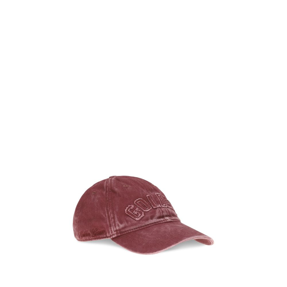 Golden Goose Bordeaux Cotton Cap (Baseball Hat) | Regal Royce