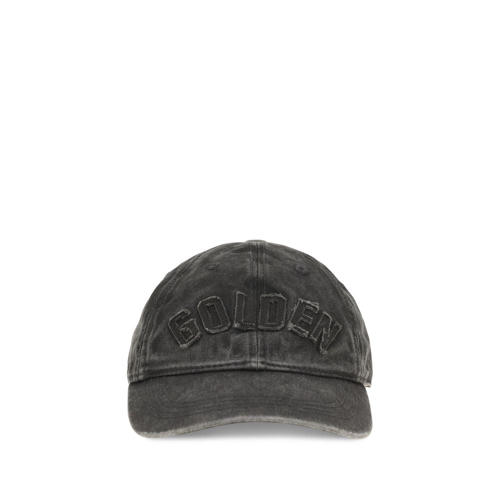 Golden Goose Gray Cotton Cap (Baseball Hat) | Regal Royce