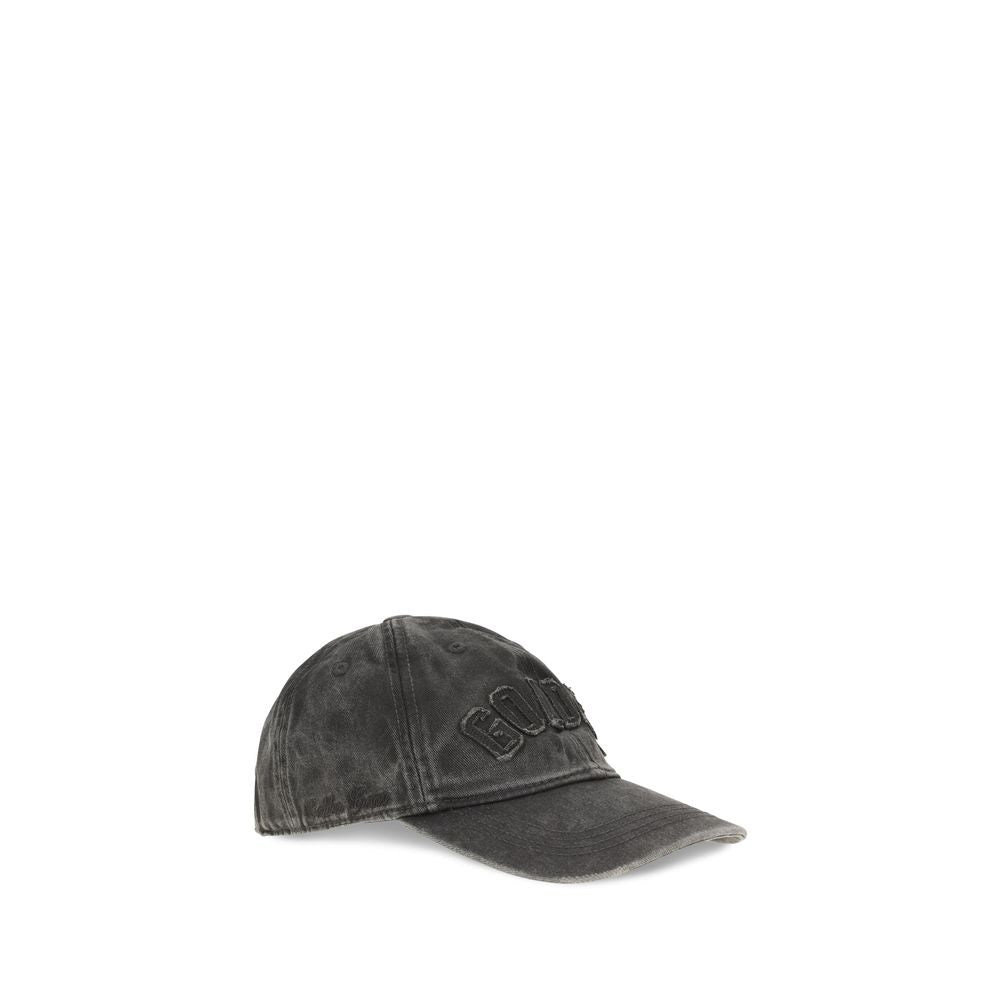 Golden Goose Gray Cotton Cap (Baseball Hat) | Regal Royce