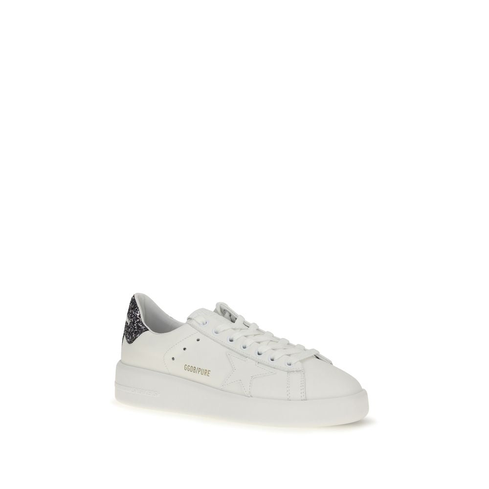 Golden Goose White Calf Leather Bos Taurus Low Top Sneakers | Regal Royce