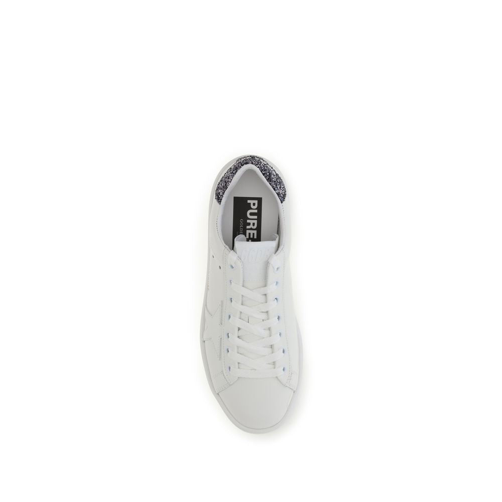 Golden Goose White Calf Leather Bos Taurus Low Top Sneakers | Regal Royce