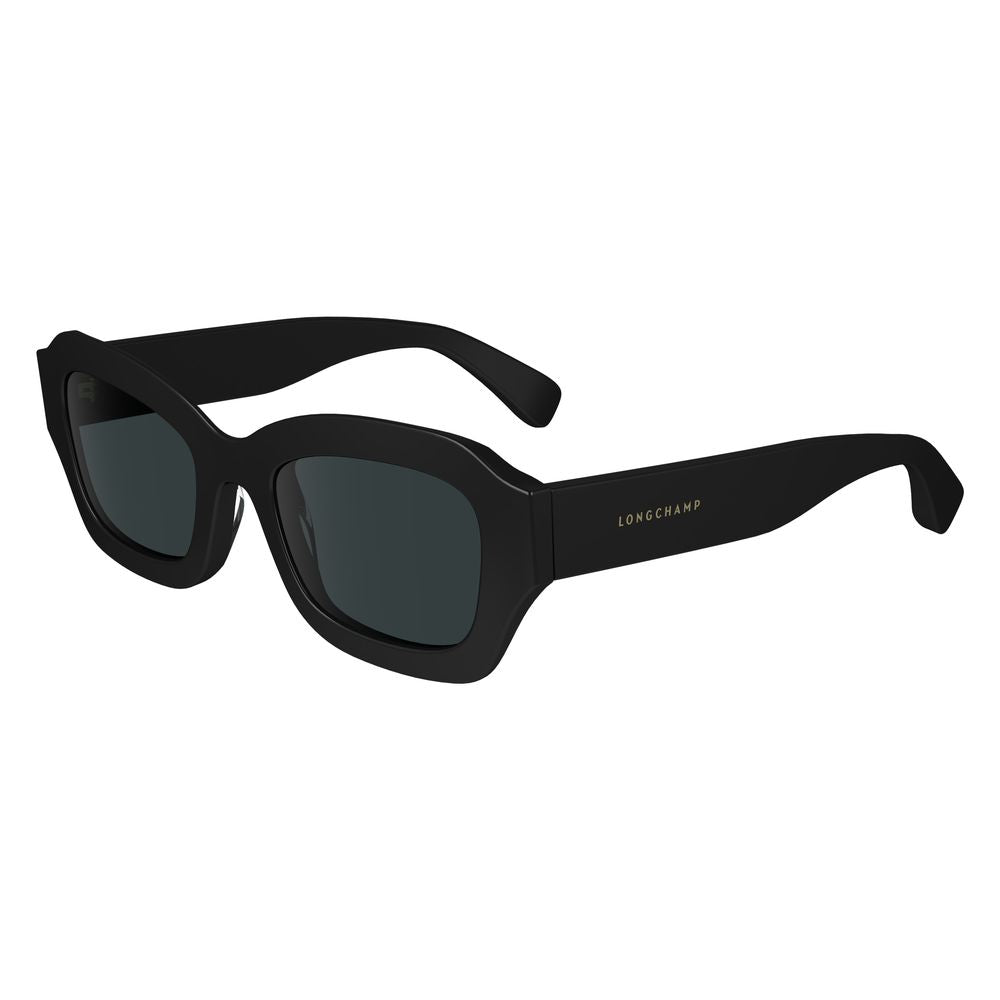 Longchamp Black Acetate Sunglasses | Regal Royce