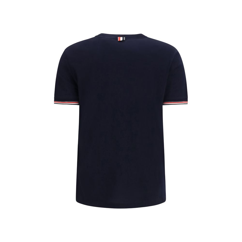 Thom Browne Blue Wool Oves Aries T-Shirt | Regal Royce