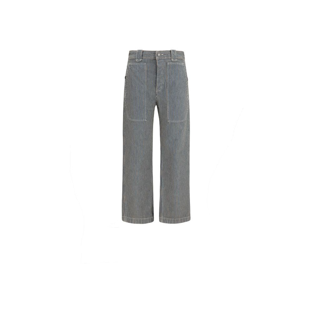 Isabel Marant Étoile Blue Polyester Casual Pants | Regal Royce