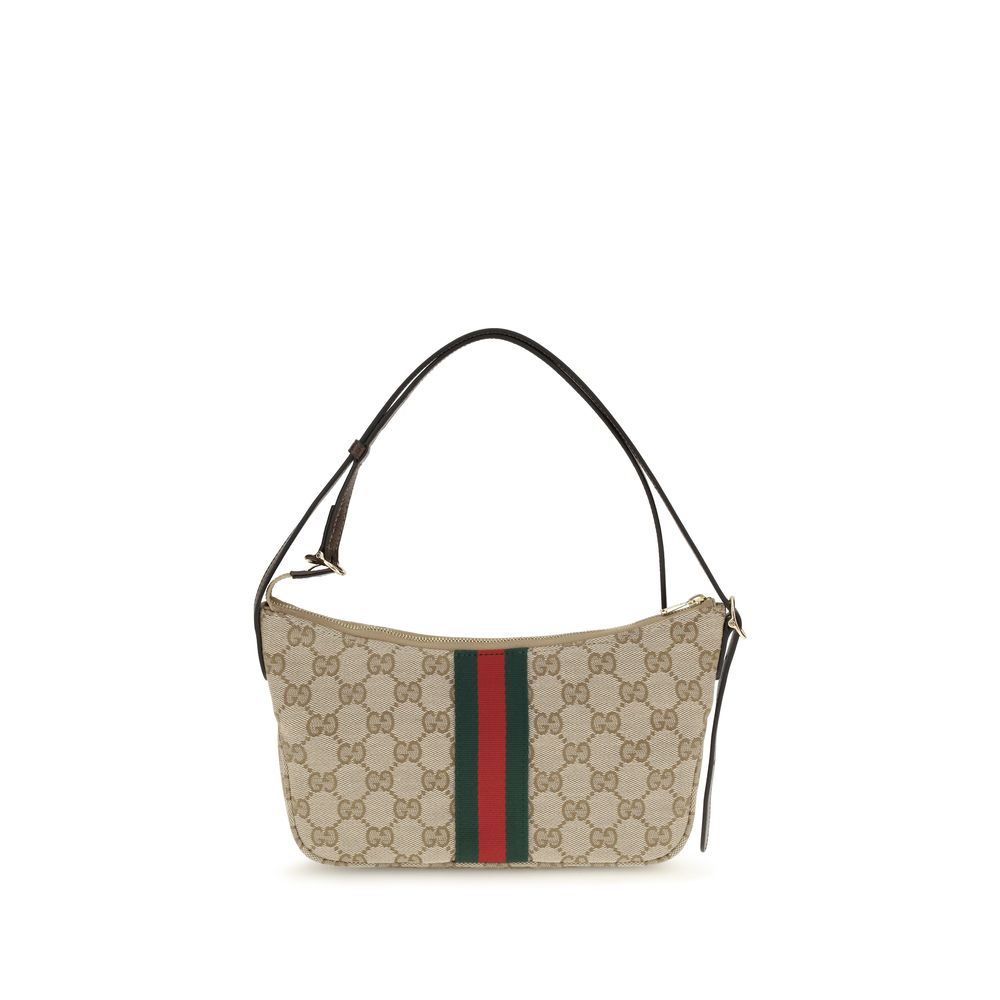 Gucci Beige Polyester Shoulder Bag | Regal Royce