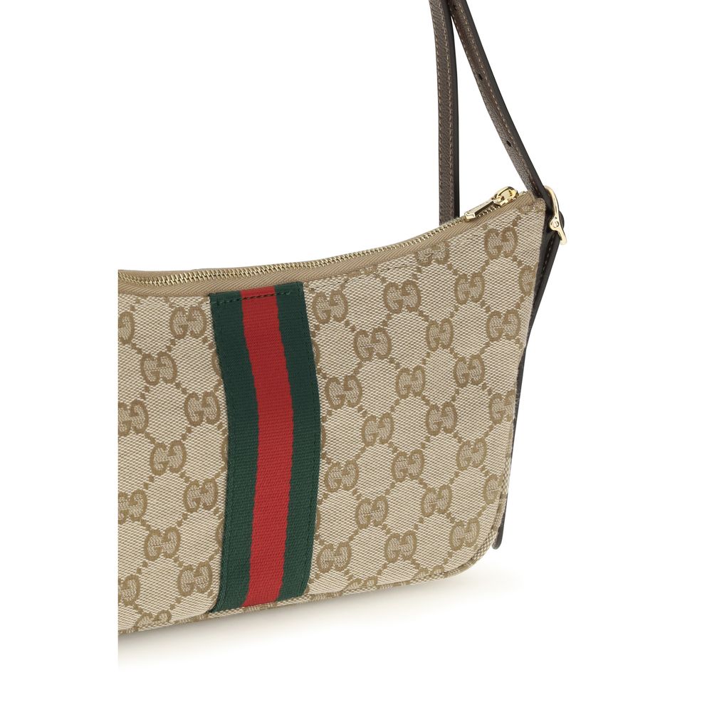 Gucci Beige Polyester Shoulder Bag | Regal Royce